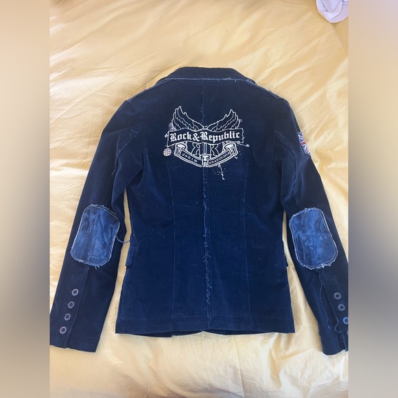 ROCK & REPUBLIC Corduroy Blazer - Picture 2 of 9